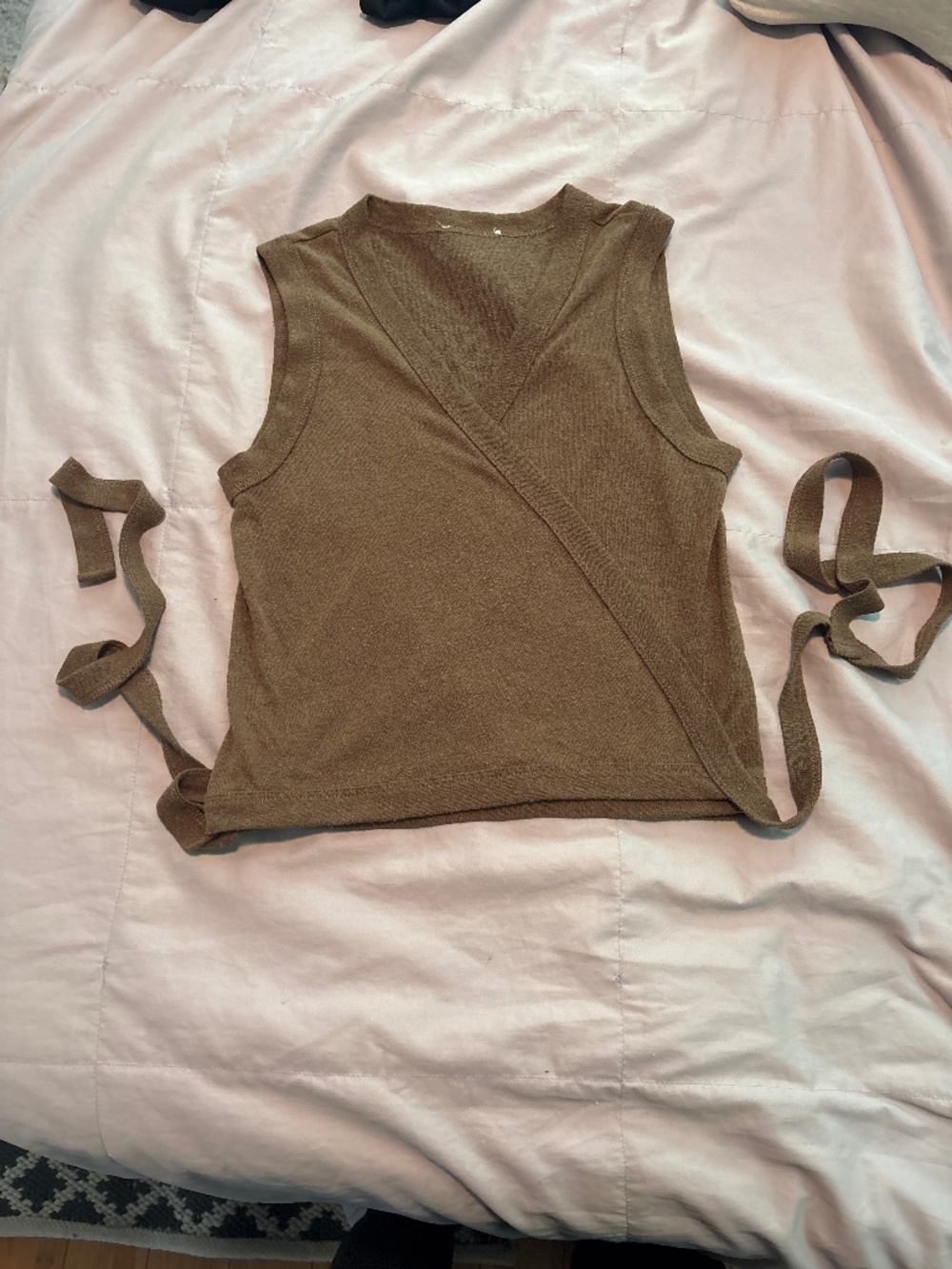 Ozma Dance Wrap Sleeveless Top